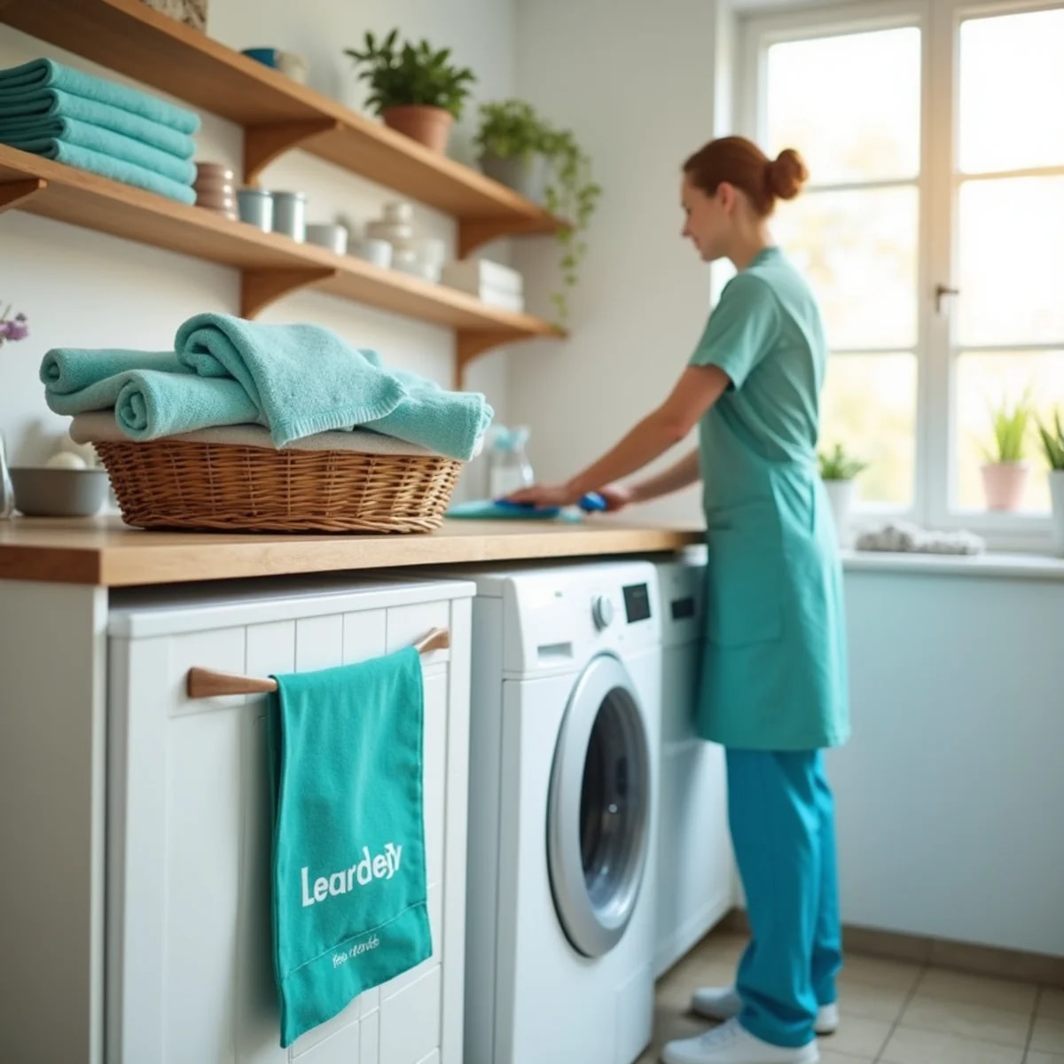 Laundry room reset — after Wevessa Cleaners
