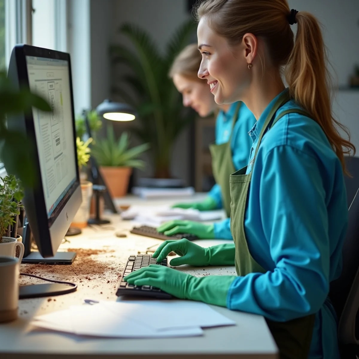 Office refresh — before Wevessa Cleaners