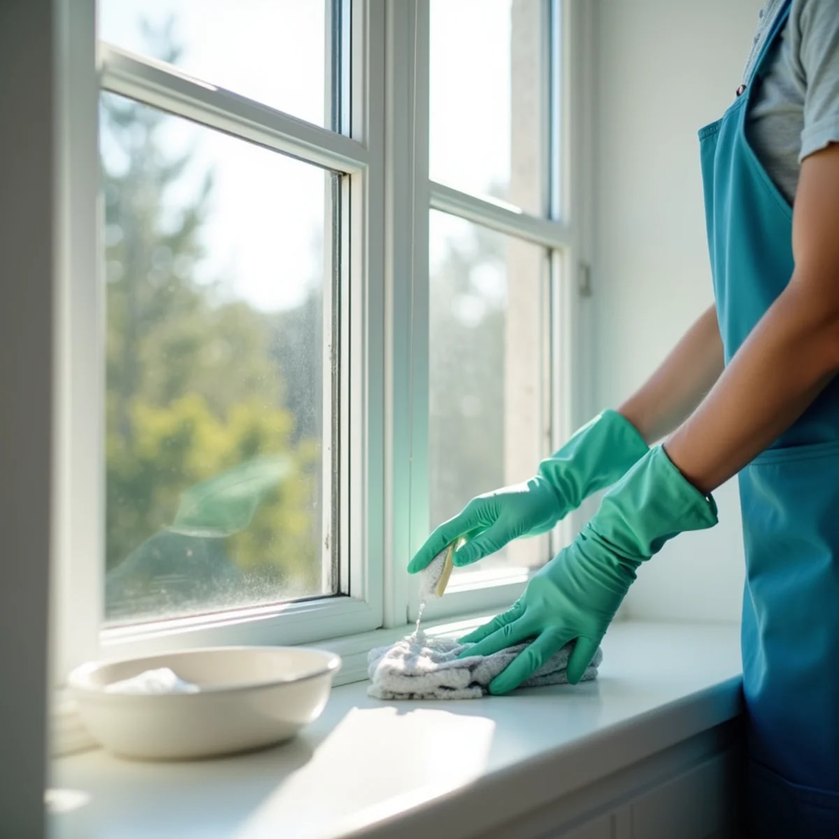 Streak-free windows — after Wevessa Cleaners