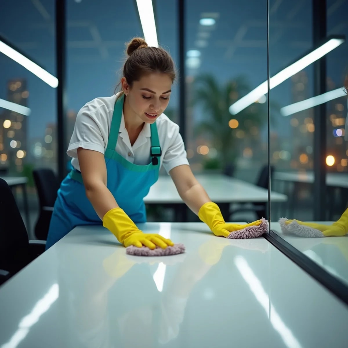 Wevessa Cleaners providing office cleaning in Toledo, Ohio