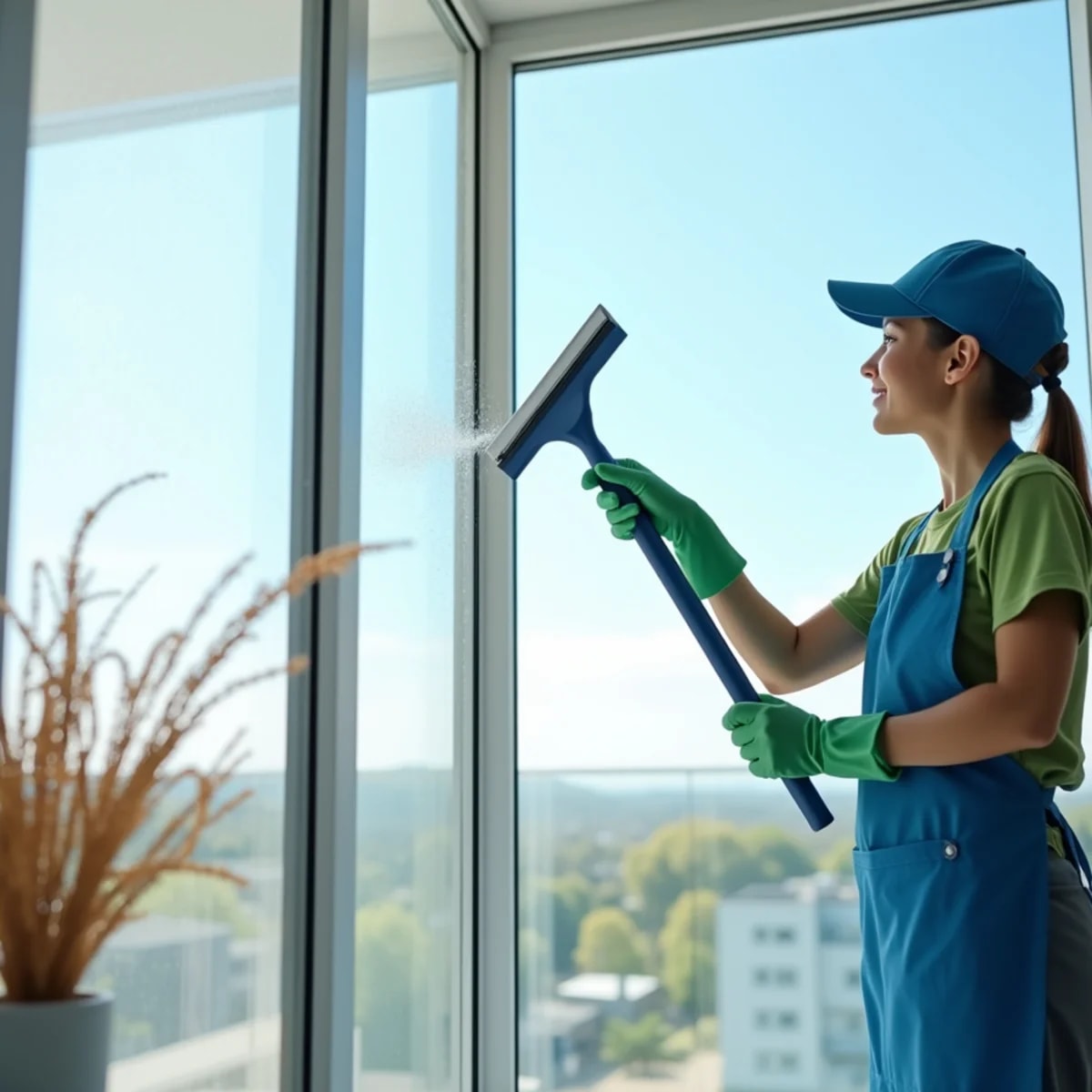 Wevessa Cleaners providing window cleaning in Toledo, Ohio
