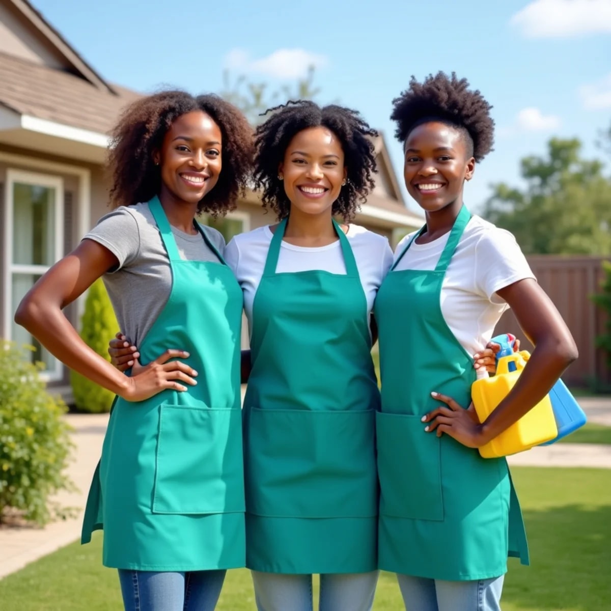 The Wevessa Cleaners team in Toledo, Ohio